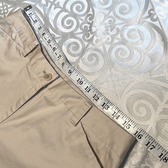 Jones New York Signature stretch fly front crop capri pants w pockets 14 Petite - Picture 8 of 9